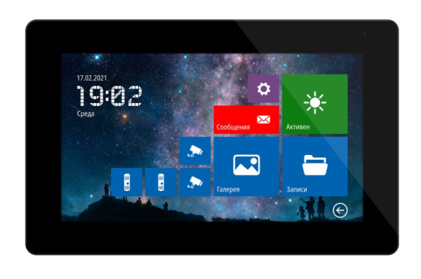 FREEDOM 7 FHD NIGHT (ver.4881) видеодомофон с сенсорным дисплеем 7" и записью Novicam 