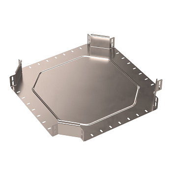 PR16.3245 ответвитель Х-образный Стандарт INOX (AISI 409) 400х80 Промрукав