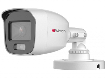 DS-T200L (2.8 mm) HD-TVI уличная всепогодная мультиформатная камера видеонаблюдения Hiwatch