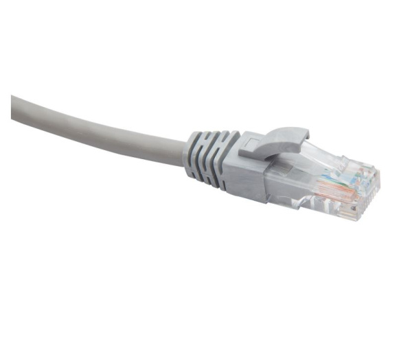 DR-201005 коммутационный шнур U/UTP категория 6 LSZH нг(А)-HF 0,5 м, серый Datarex