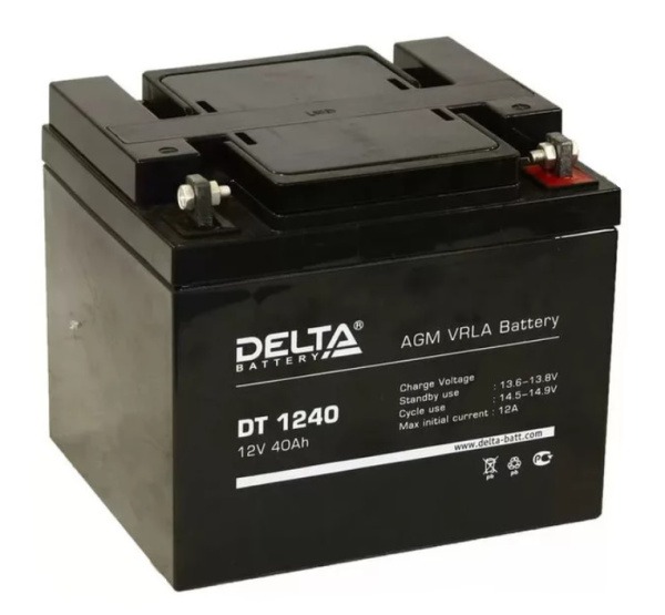 Аккумулятор Delta DT 1240 (12V / 40Ah)