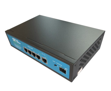 ST-S42POE (4G/1G/1S/65W/А) PRO (версия 4) сетевой PoE коммутатор Space Technology