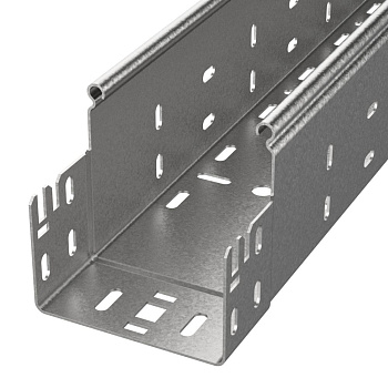 PR16.4907 лоток перфорированный Профи 100х100х3000 (1,5 мм) (6 м/уп) Промрукав