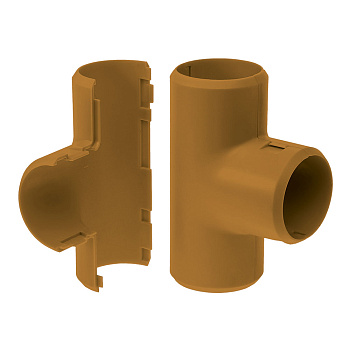 PR13.0256 тройник разборный бук d20 мм (5шт/400шт уп/кор) Промрукав