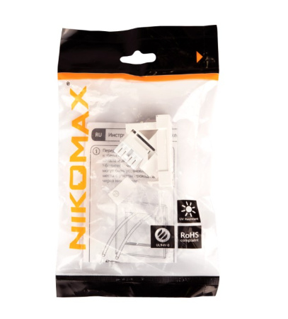 NMC-PM1UD2-AH-WW вставка, французский формат Mosaic NIKOMAX