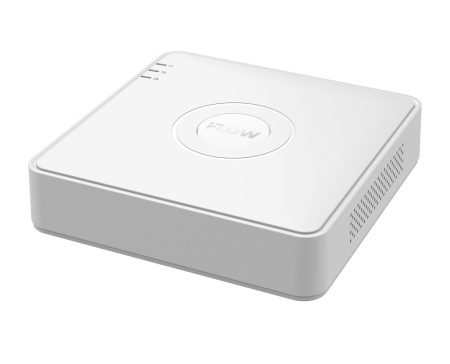 F-NR-104PE (Аналог DS-N204P(C)) 4-х канальный IP-регистратор c 4-мя PoE интерфейсами iFlow