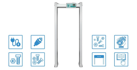 Блокпост РС Z 1200 MK арочный металлодетектор 