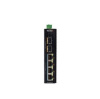 SP3006FM коммутатор промышленный настраиваемый PoE, 4GE+2SFP Wi-Tek
