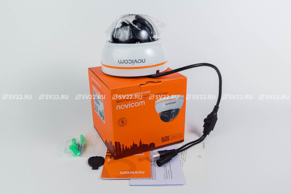 LITE 26 (ver.1279) купольная внутренняя мультиформатная камера видеонаблюдения Novicam