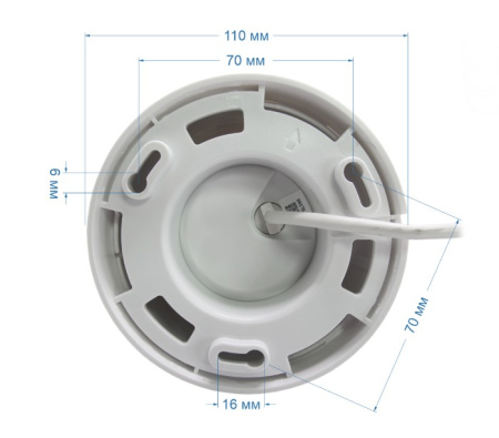 ST-SF5903 FORT 5Мп (2,8мм) купольная уличная всепогодная IP камера видеонаблюдения с встроенным микрофоном Space Technology