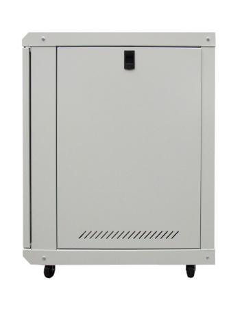ST-NCP12U600 (СЕРЫЙ) С ПОЛКОЙ шкаф телекоммуникационный 19" настенный/напольный 9U Space Technology
